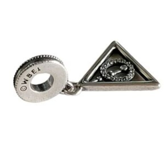 Pandora Warner Bros Sterling Silver Harry Potter Deathly Hallows Bracelet Charm - Picture 4 of 4